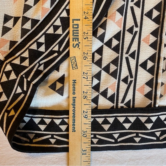 Urban Outfitters Ecote Geometric Patterned Batwing Style Kimono - Size M/L - Picture 9 of 11